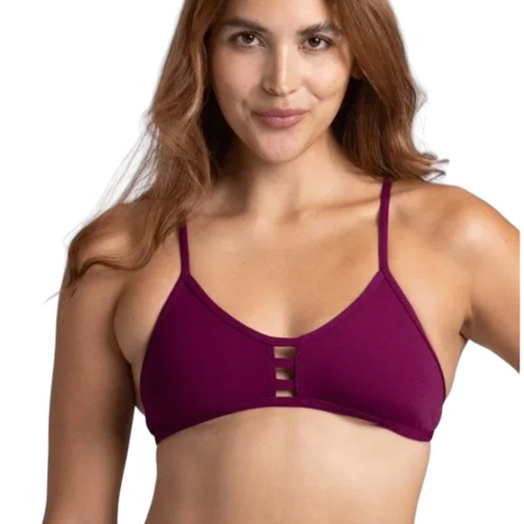 Jolyn Clothing Other - JOLYN "TomCat" Cabernet Maroon Vented Top - small